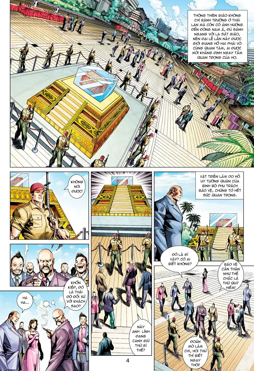Truyện Tranh Tân Tác Long Hổ Môn trang 4