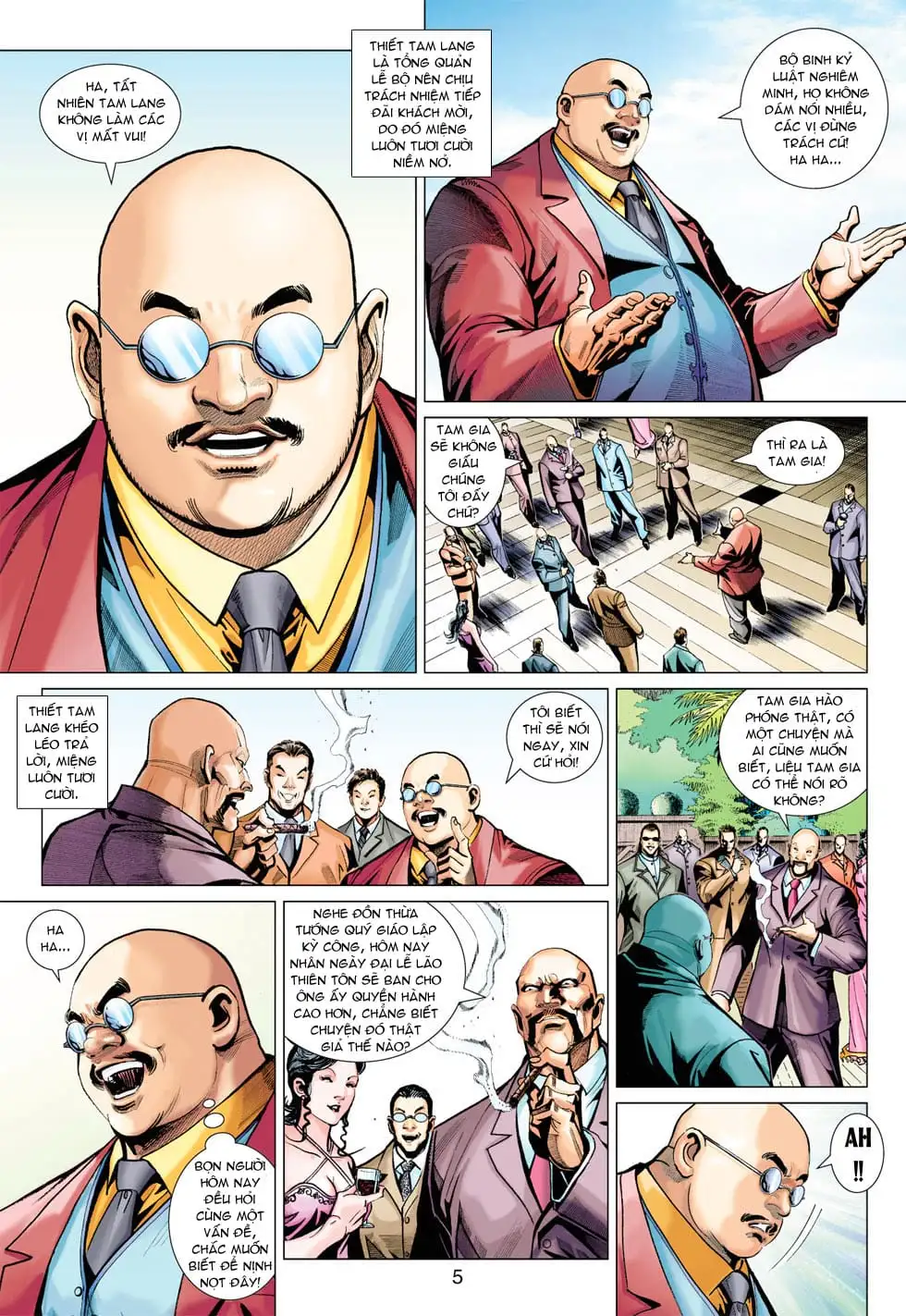 Truyện Tranh Tân Tác Long Hổ Môn trang 4