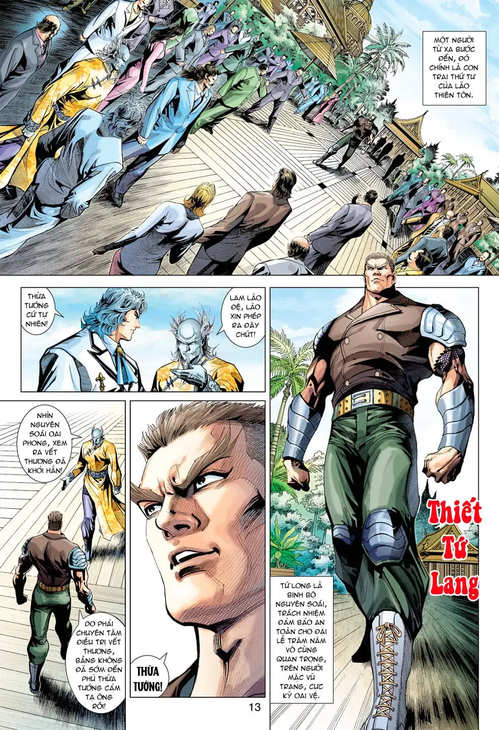 Truyện Tranh Tân Tác Long Hổ Môn trang 4