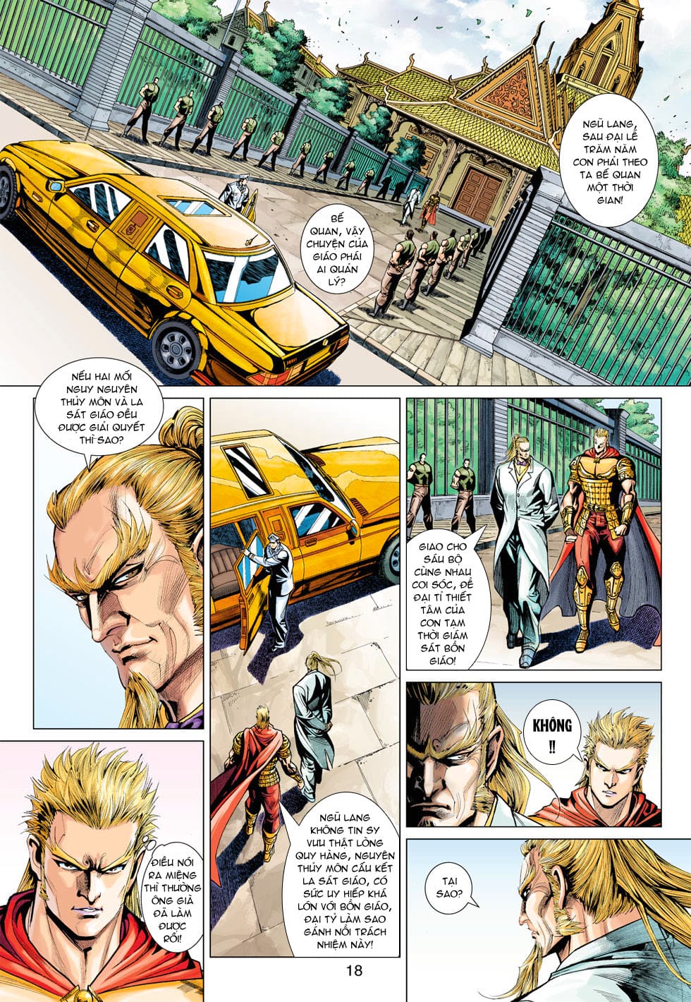 Truyện Tranh Tân Tác Long Hổ Môn trang 4