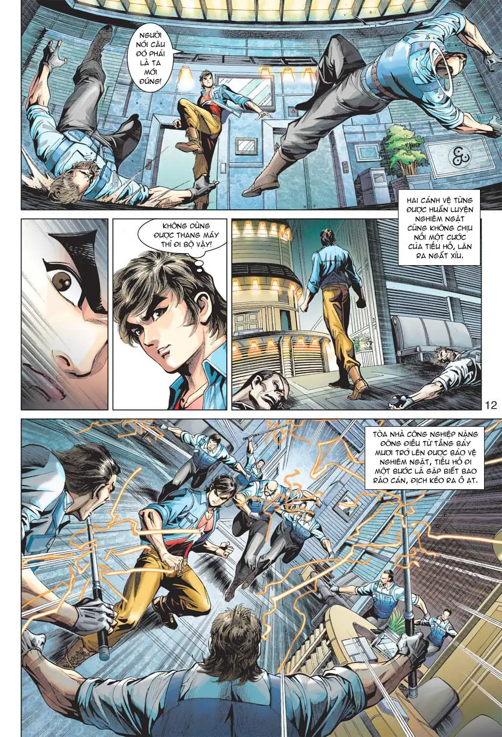 Truyện Tranh Tân Tác Long Hổ Môn trang 4