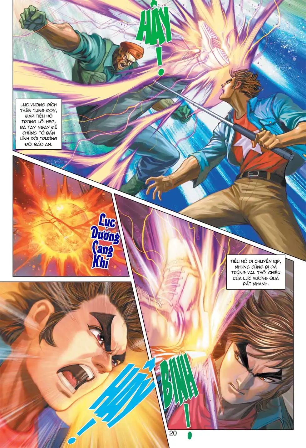 Truyện Tranh Tân Tác Long Hổ Môn trang 4