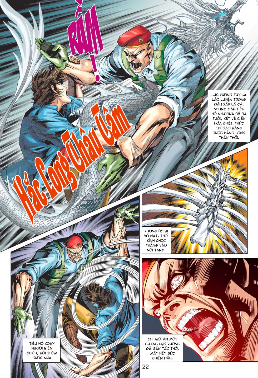 Truyện Tranh Tân Tác Long Hổ Môn trang 4