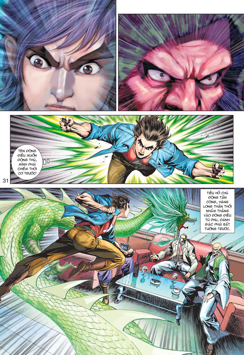 Truyện Tranh Tân Tác Long Hổ Môn trang 4