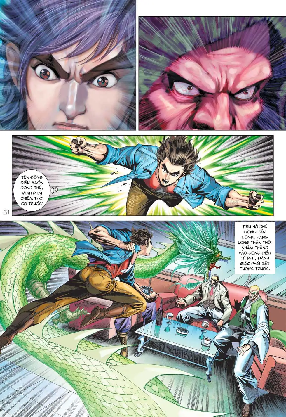 Truyện Tranh Tân Tác Long Hổ Môn trang 4