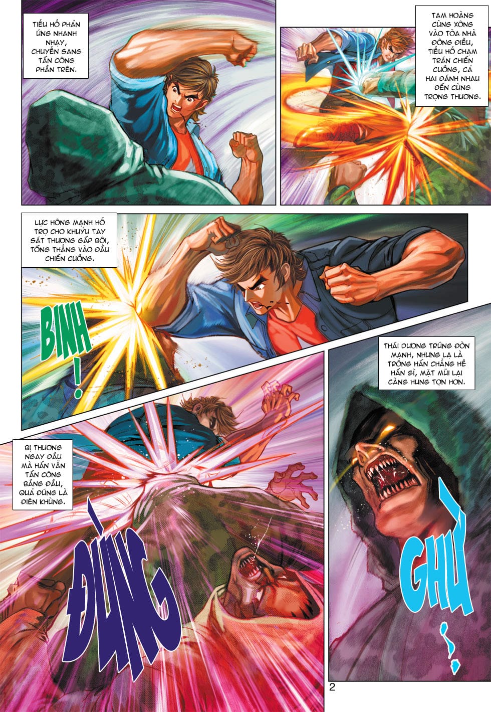 Truyện Tranh Tân Tác Long Hổ Môn trang 4