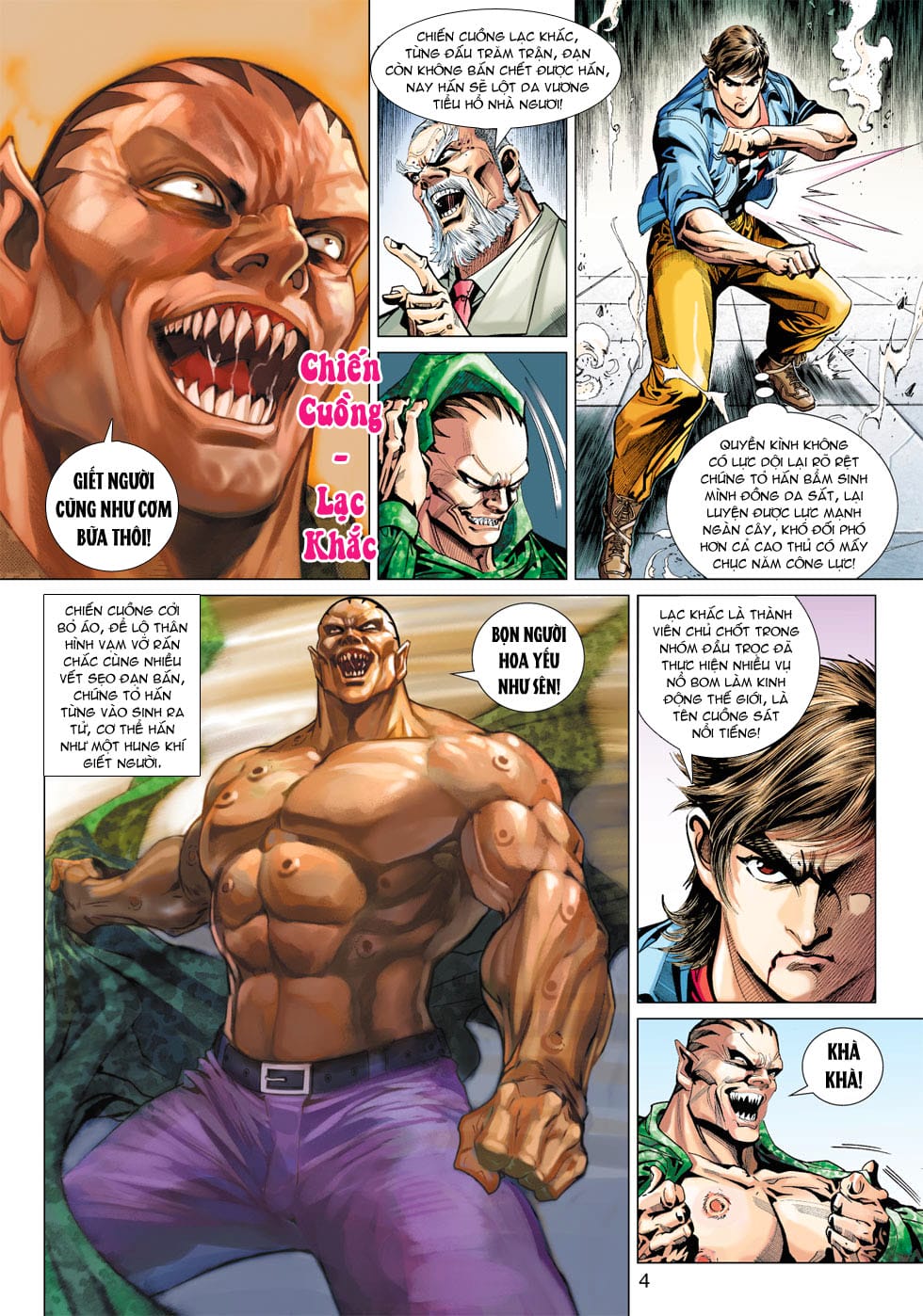 Truyện Tranh Tân Tác Long Hổ Môn trang 4