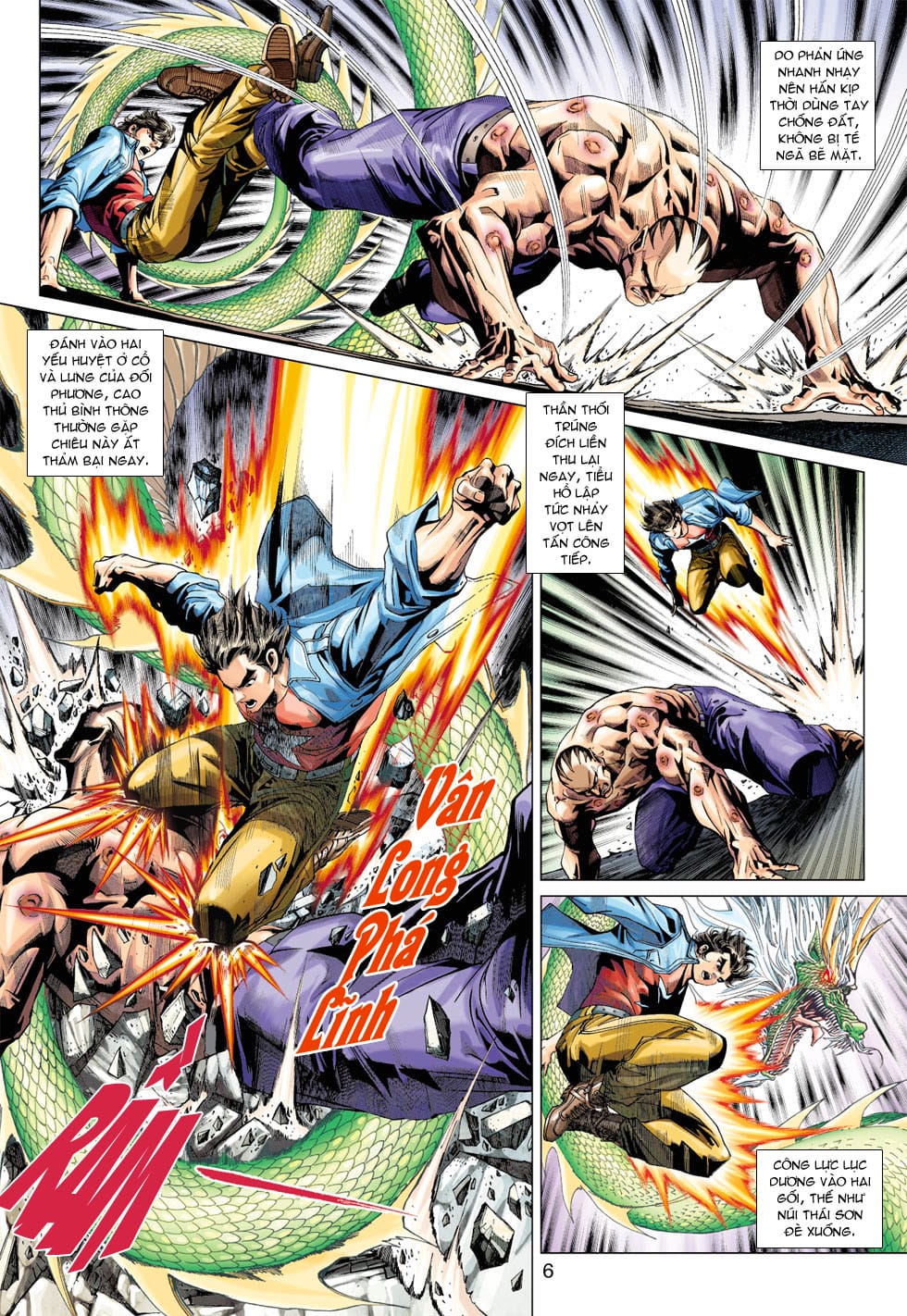 Truyện Tranh Tân Tác Long Hổ Môn trang 4