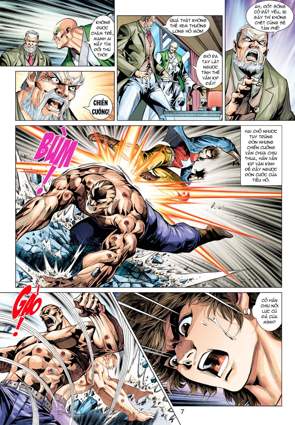 Truyện Tranh Tân Tác Long Hổ Môn trang 4