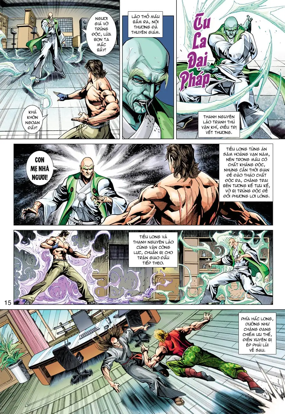 Truyện Tranh Tân Tác Long Hổ Môn trang 4