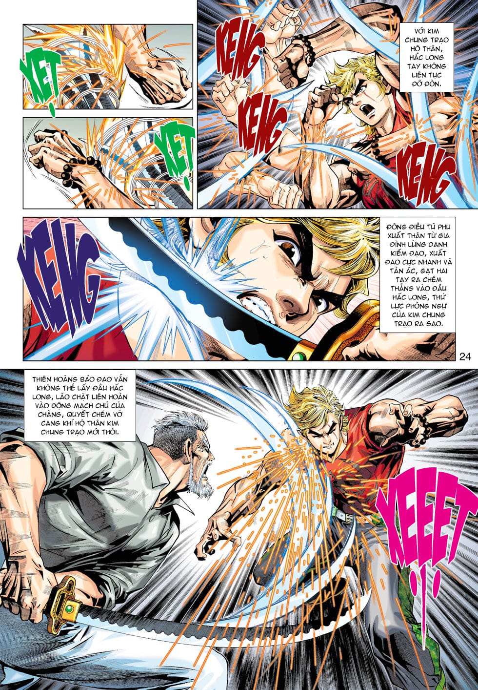 Truyện Tranh Tân Tác Long Hổ Môn trang 4