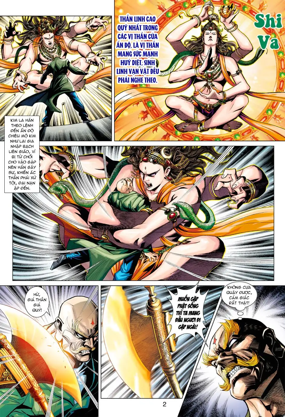 Truyện Tranh Tân Tác Long Hổ Môn trang 4