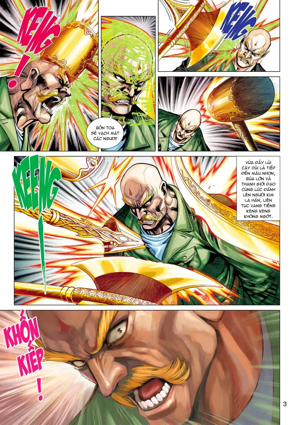 Truyện Tranh Tân Tác Long Hổ Môn trang 4