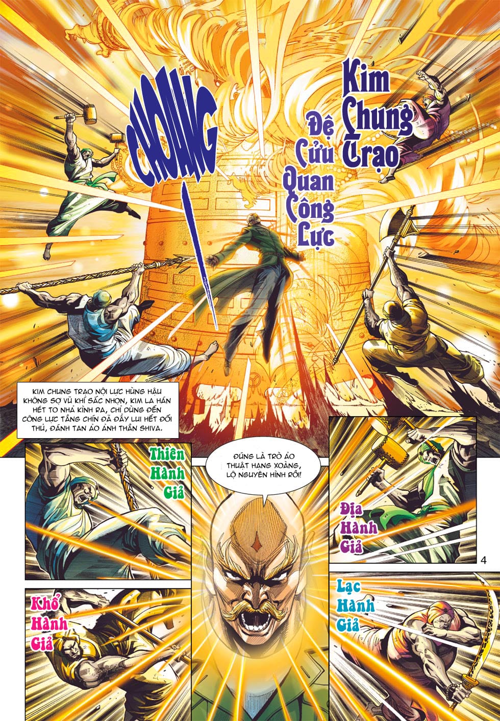 Truyện Tranh Tân Tác Long Hổ Môn trang 4