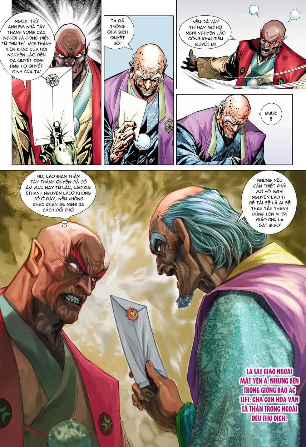 Truyện Tranh Tân Tác Long Hổ Môn trang 4