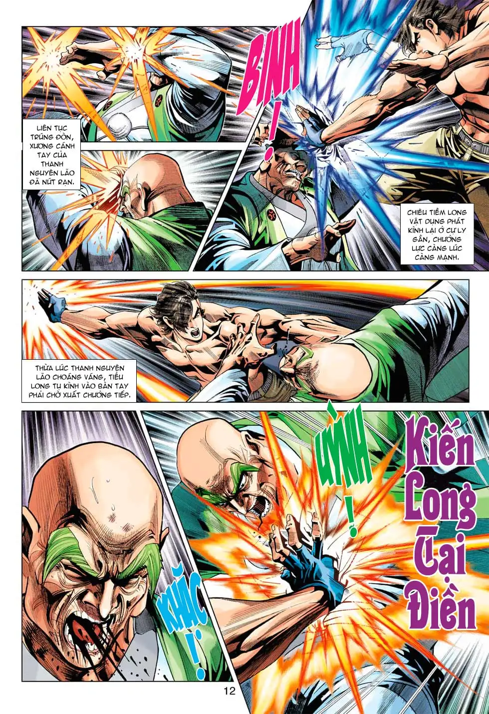 Truyện Tranh Tân Tác Long Hổ Môn trang 4