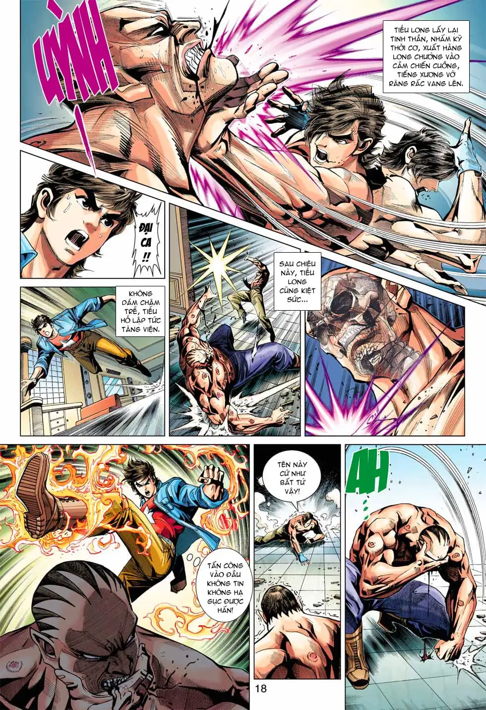 Truyện Tranh Tân Tác Long Hổ Môn trang 4