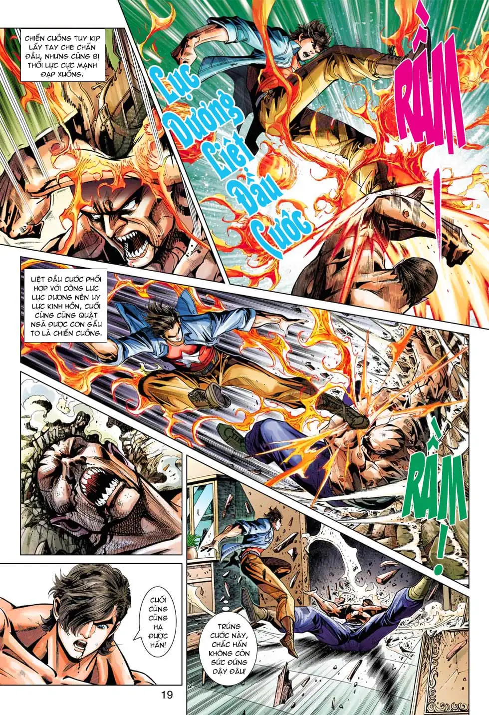 Truyện Tranh Tân Tác Long Hổ Môn trang 4