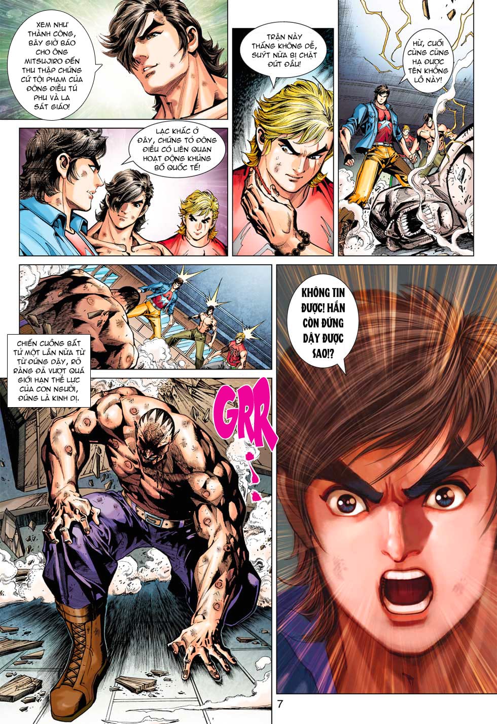 Truyện Tranh Tân Tác Long Hổ Môn trang 4