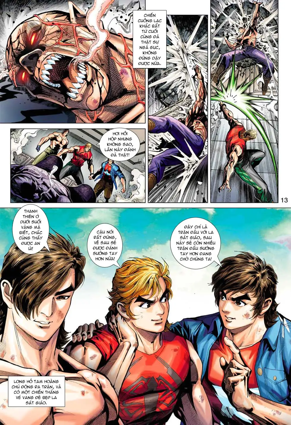 Truyện Tranh Tân Tác Long Hổ Môn trang 4