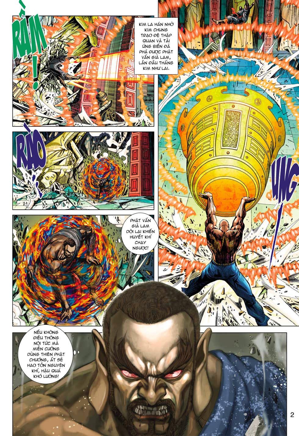 Truyện Tranh Tân Tác Long Hổ Môn trang 4