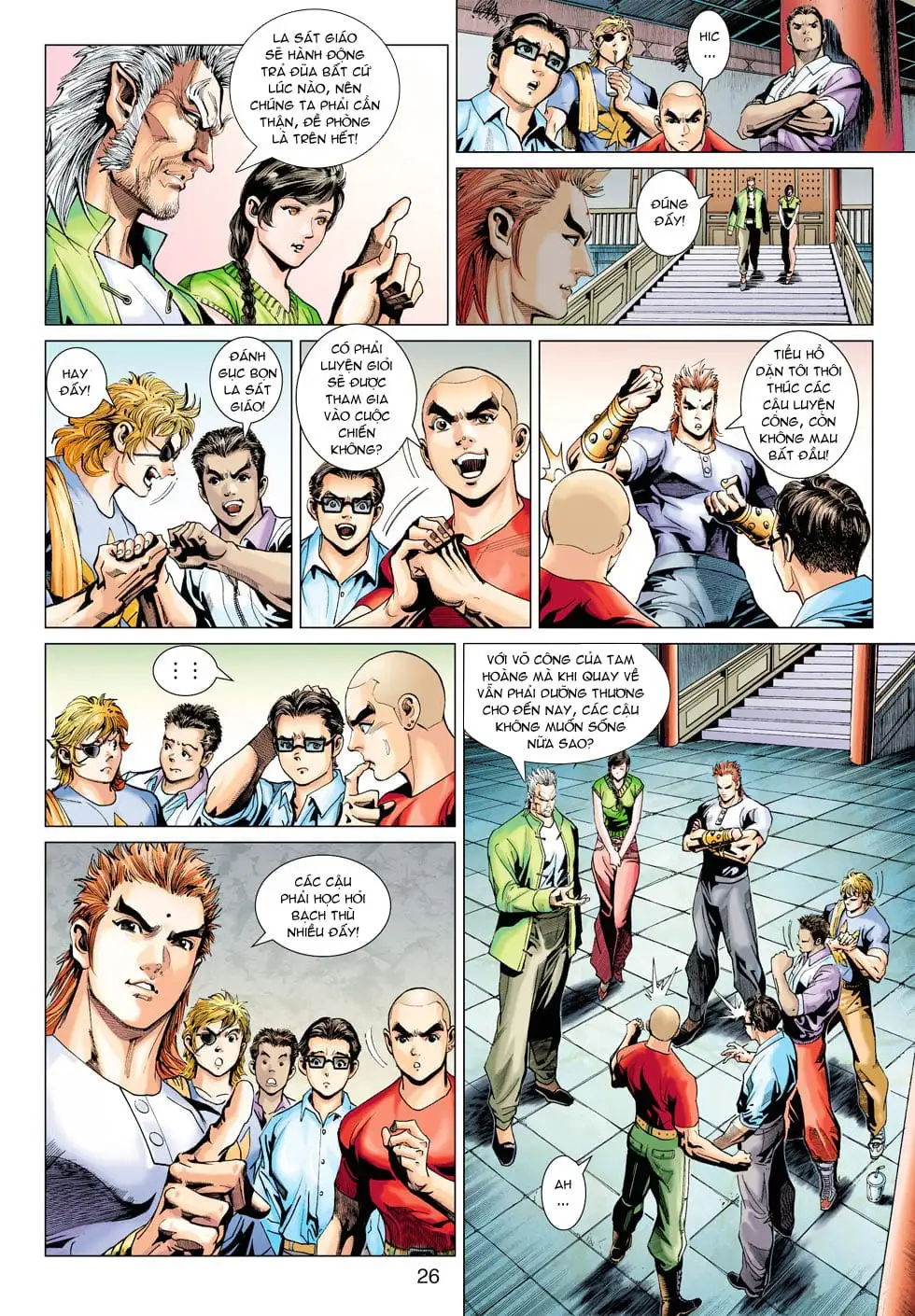 Truyện Tranh Tân Tác Long Hổ Môn trang 4