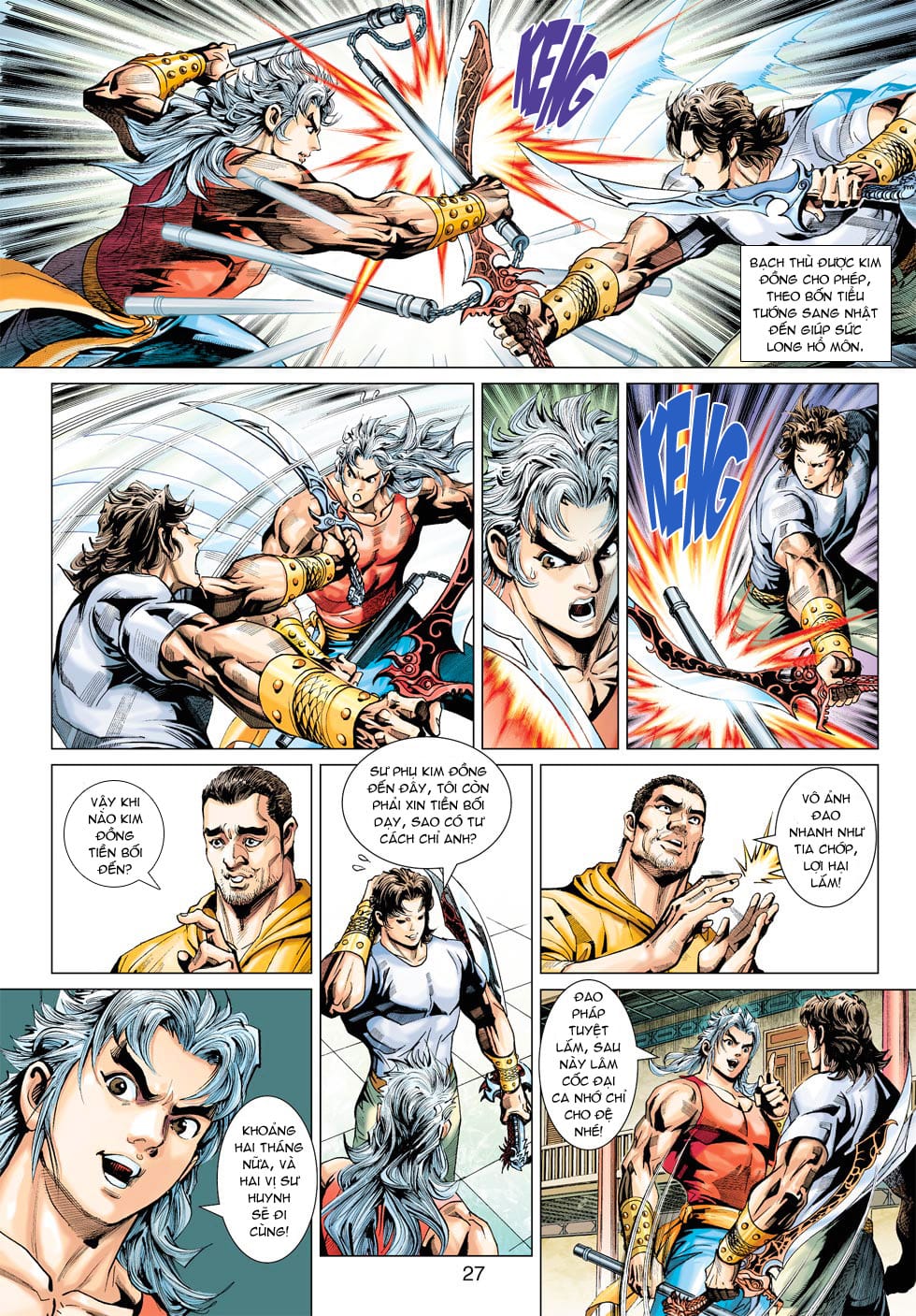 Truyện Tranh Tân Tác Long Hổ Môn trang 4