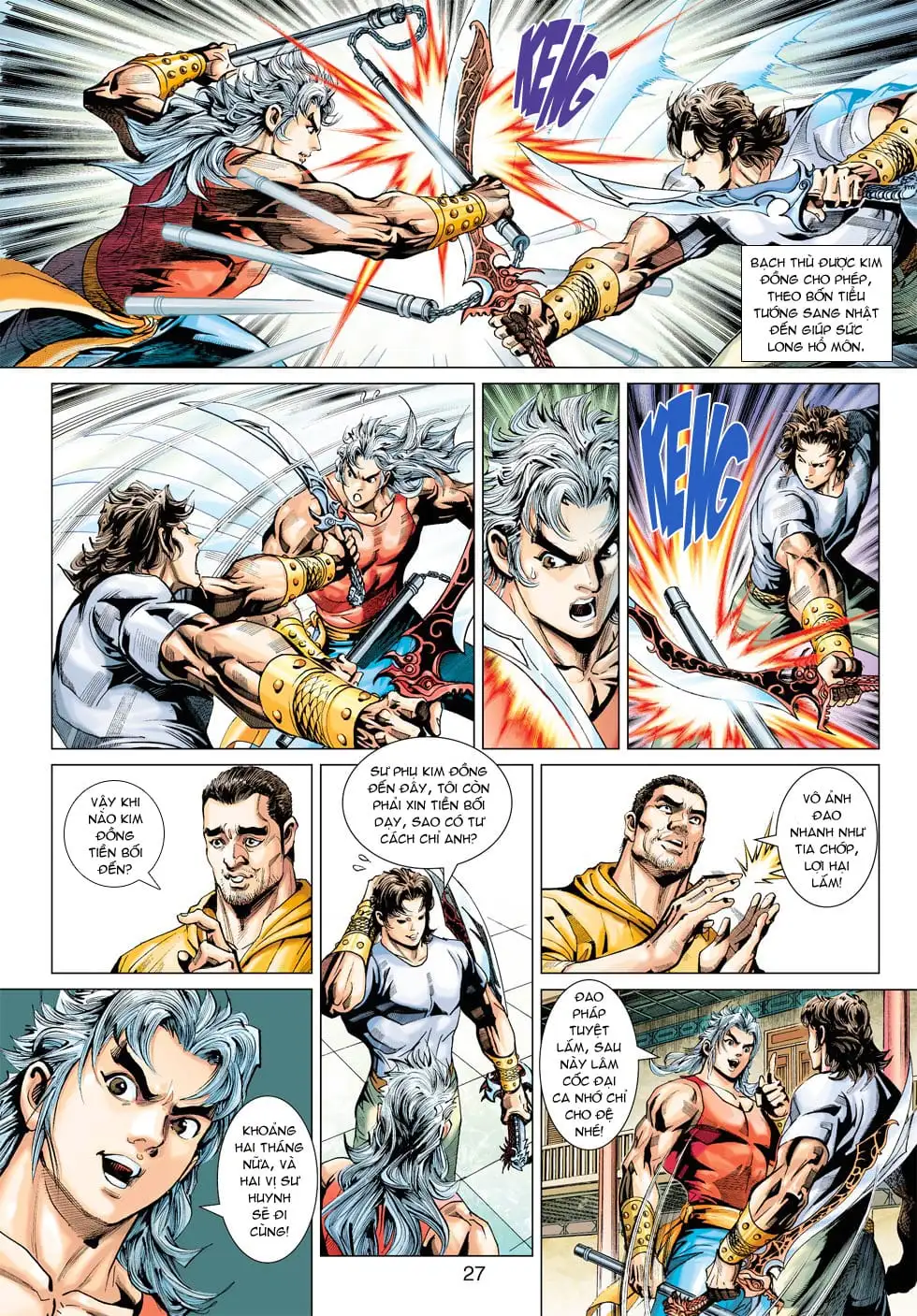 Truyện Tranh Tân Tác Long Hổ Môn trang 4