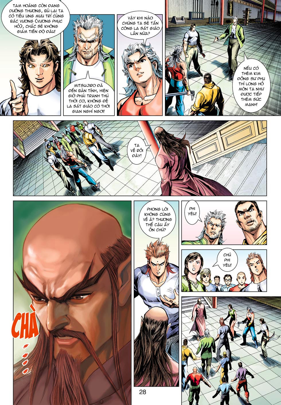 Truyện Tranh Tân Tác Long Hổ Môn trang 4