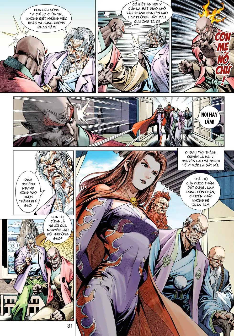 Truyện Tranh Tân Tác Long Hổ Môn trang 4