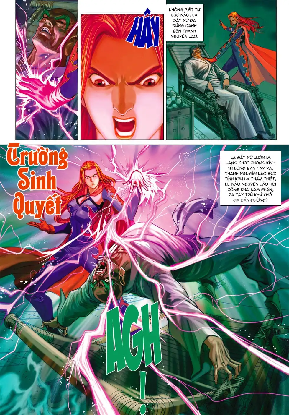Truyện Tranh Tân Tác Long Hổ Môn trang 4