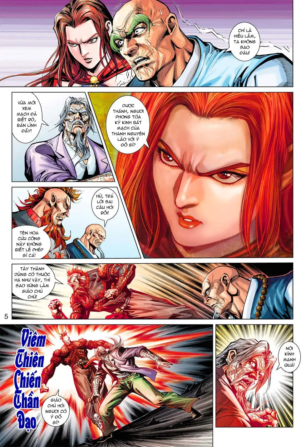 Truyện Tranh Tân Tác Long Hổ Môn trang 4