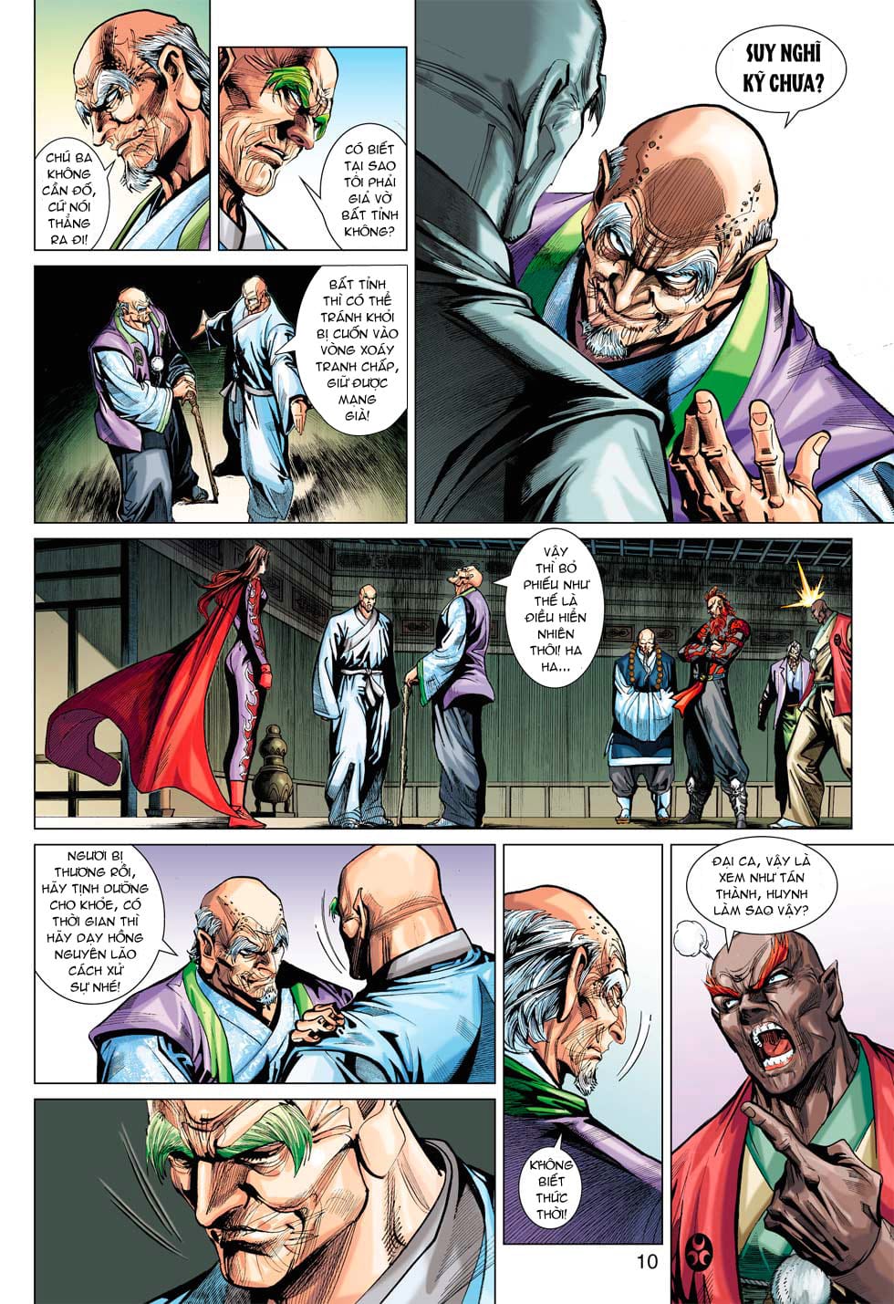 Truyện Tranh Tân Tác Long Hổ Môn trang 4