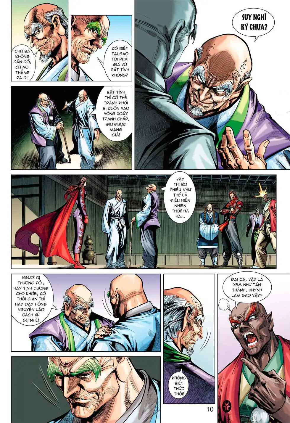 Truyện Tranh Tân Tác Long Hổ Môn trang 4