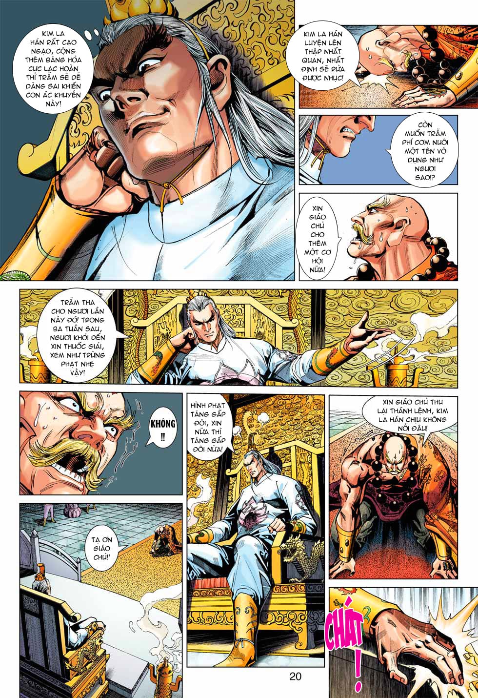 Truyện Tranh Tân Tác Long Hổ Môn trang 4