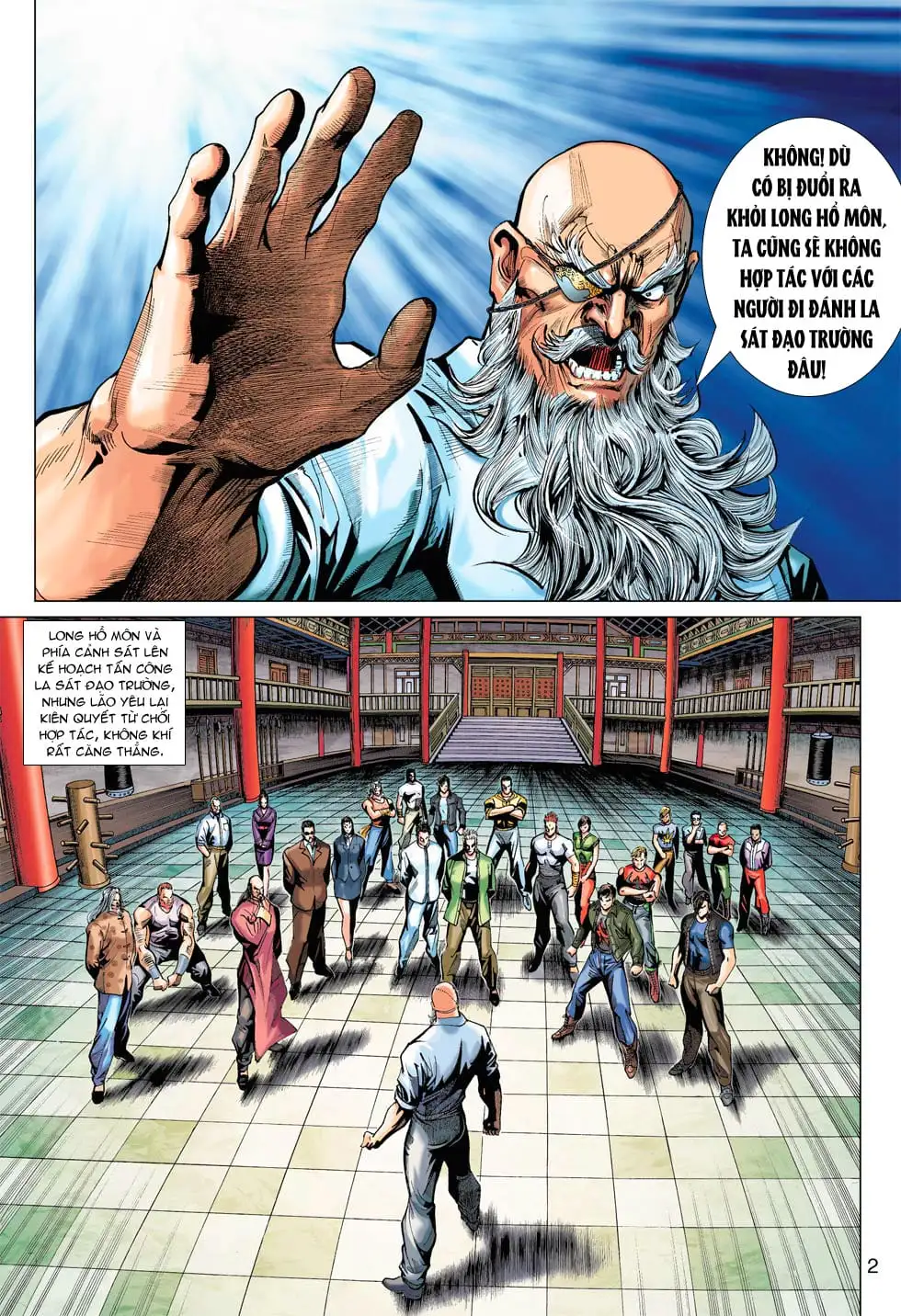 Truyện Tranh Tân Tác Long Hổ Môn trang 4