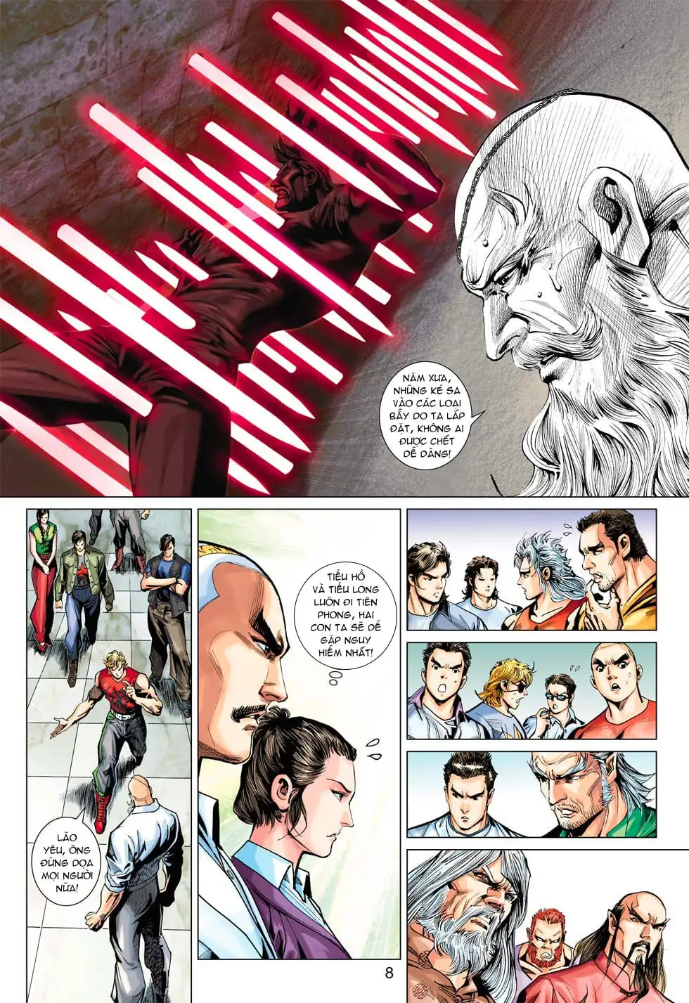 Truyện Tranh Tân Tác Long Hổ Môn trang 4