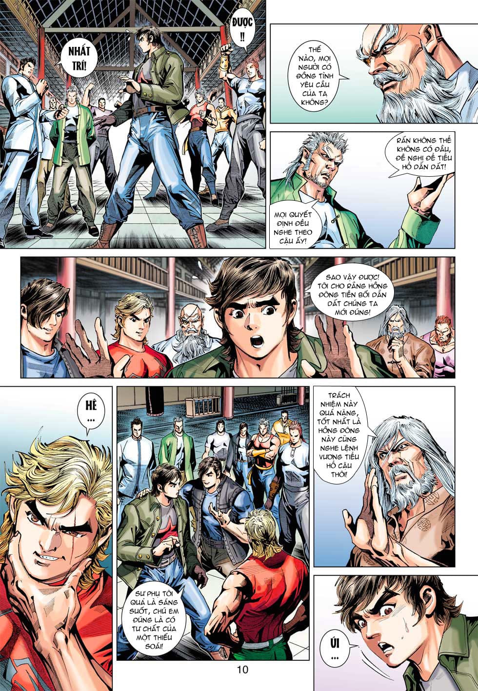 Truyện Tranh Tân Tác Long Hổ Môn trang 4