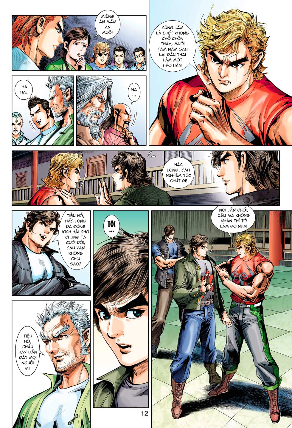 Truyện Tranh Tân Tác Long Hổ Môn trang 4