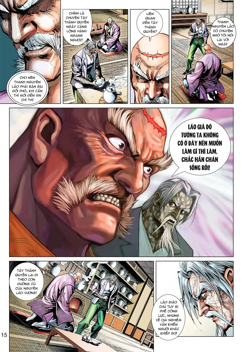Truyện Tranh Tân Tác Long Hổ Môn trang 4