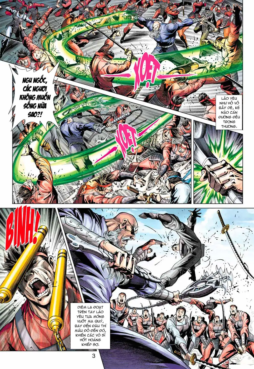 Truyện Tranh Tân Tác Long Hổ Môn trang 4