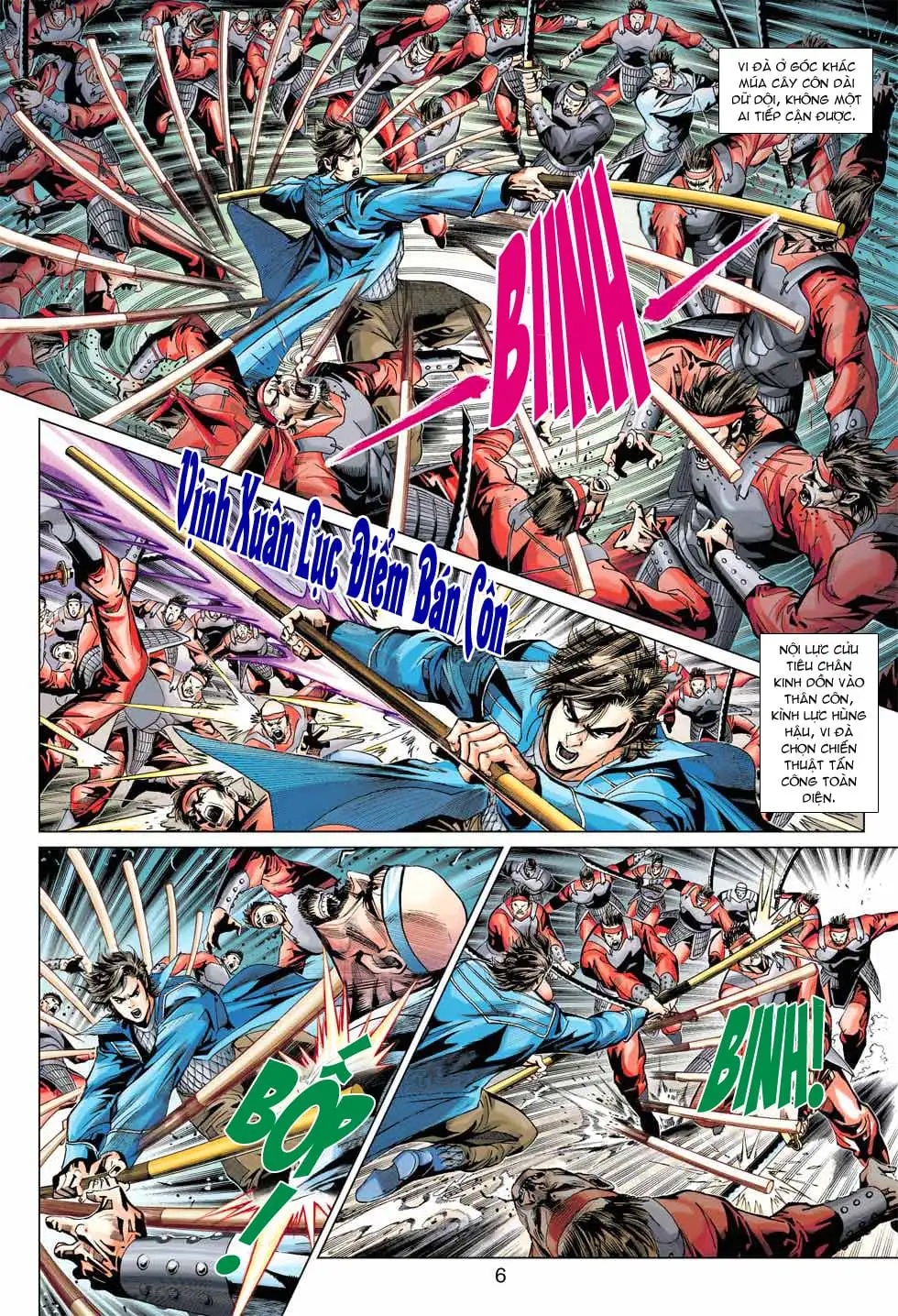 Truyện Tranh Tân Tác Long Hổ Môn trang 4