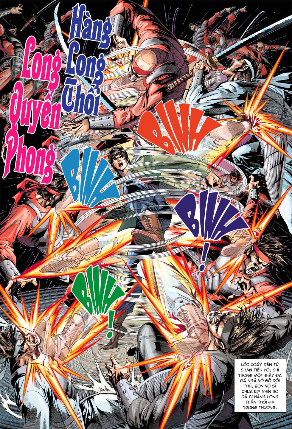 Truyện Tranh Tân Tác Long Hổ Môn trang 4
