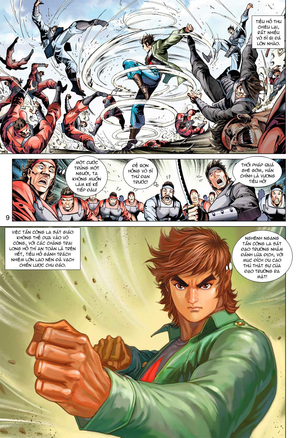 Truyện Tranh Tân Tác Long Hổ Môn trang 4