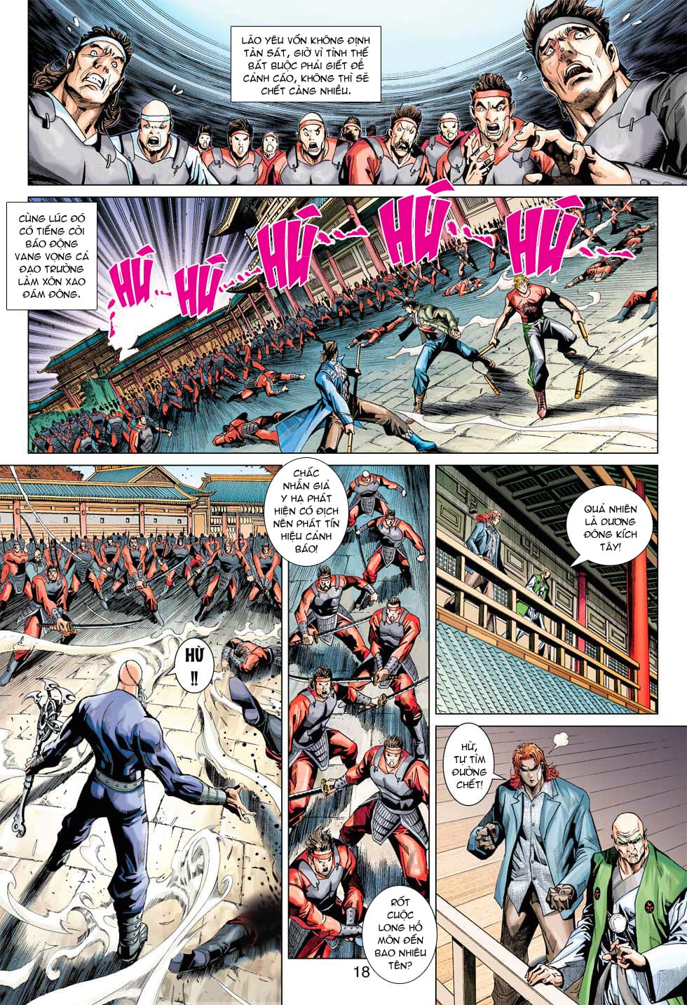 Truyện Tranh Tân Tác Long Hổ Môn trang 4