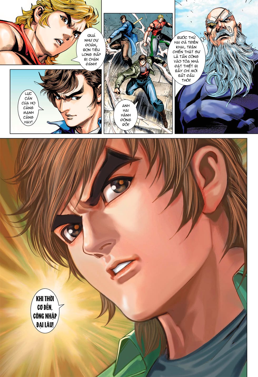 Truyện Tranh Tân Tác Long Hổ Môn trang 4