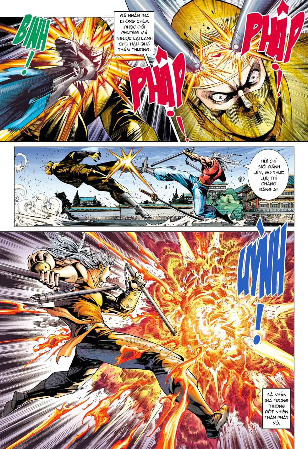 Truyện Tranh Tân Tác Long Hổ Môn trang 4