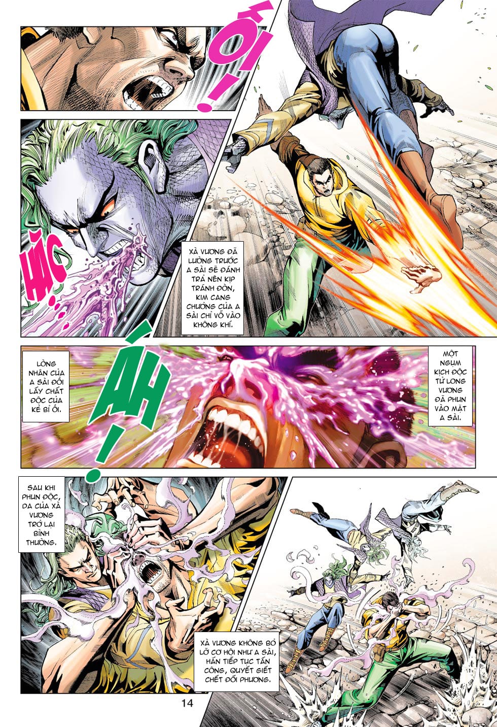 Truyện Tranh Tân Tác Long Hổ Môn trang 4