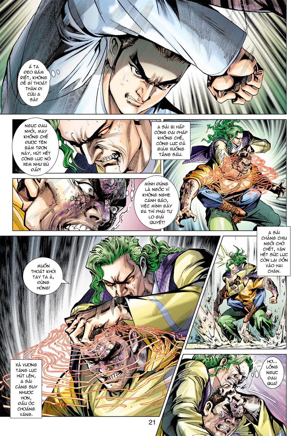 Truyện Tranh Tân Tác Long Hổ Môn trang 4