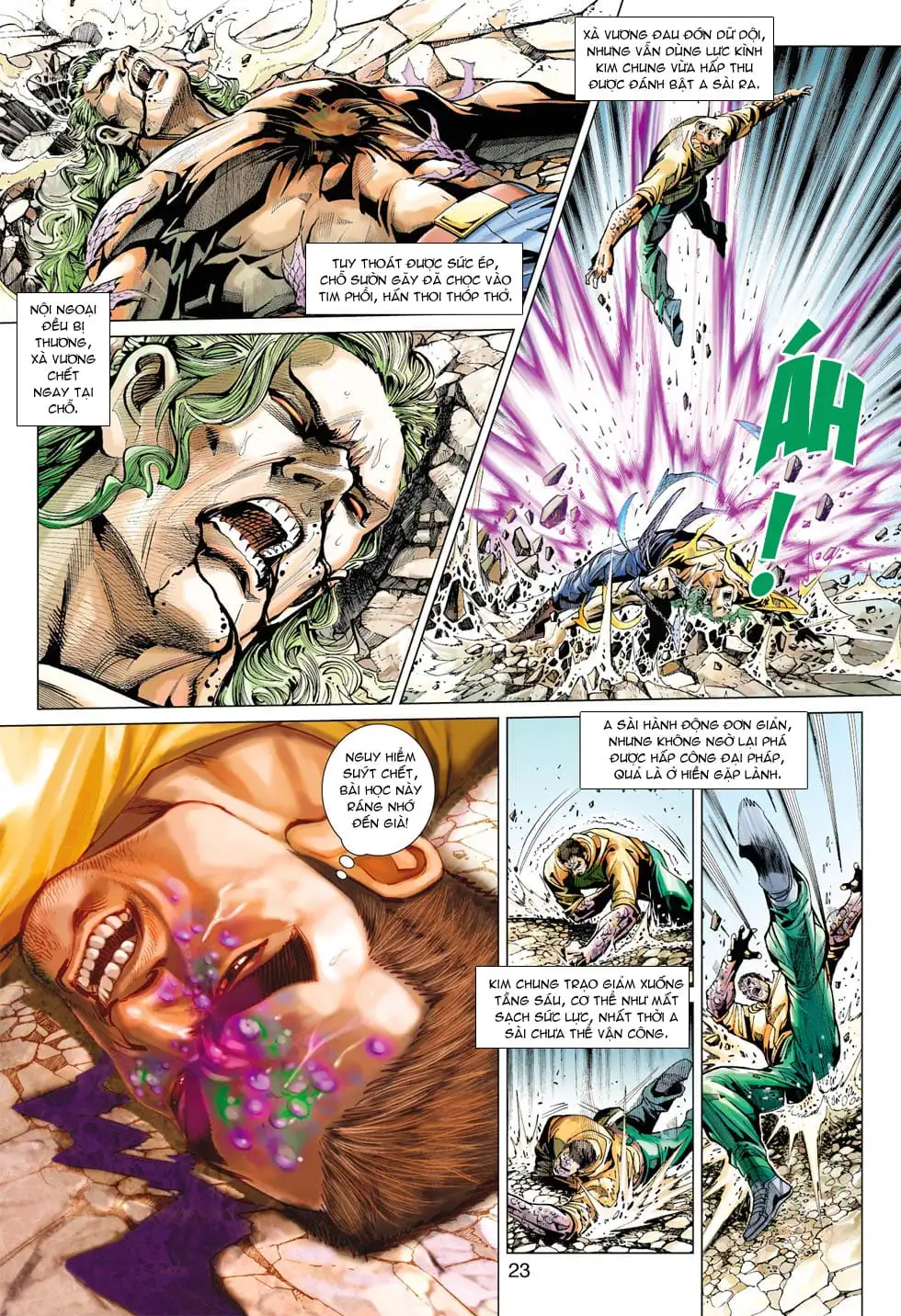 Truyện Tranh Tân Tác Long Hổ Môn trang 4